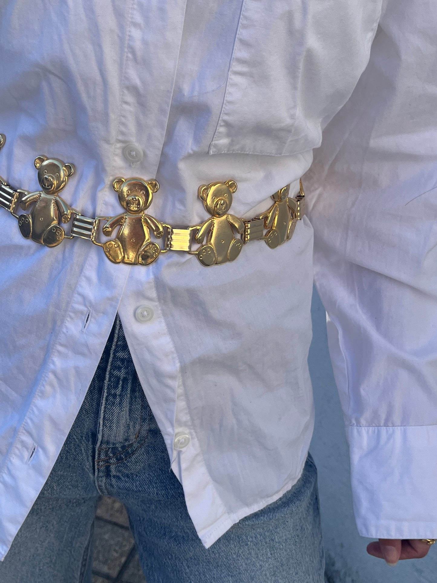 Ceinture oursons dorés