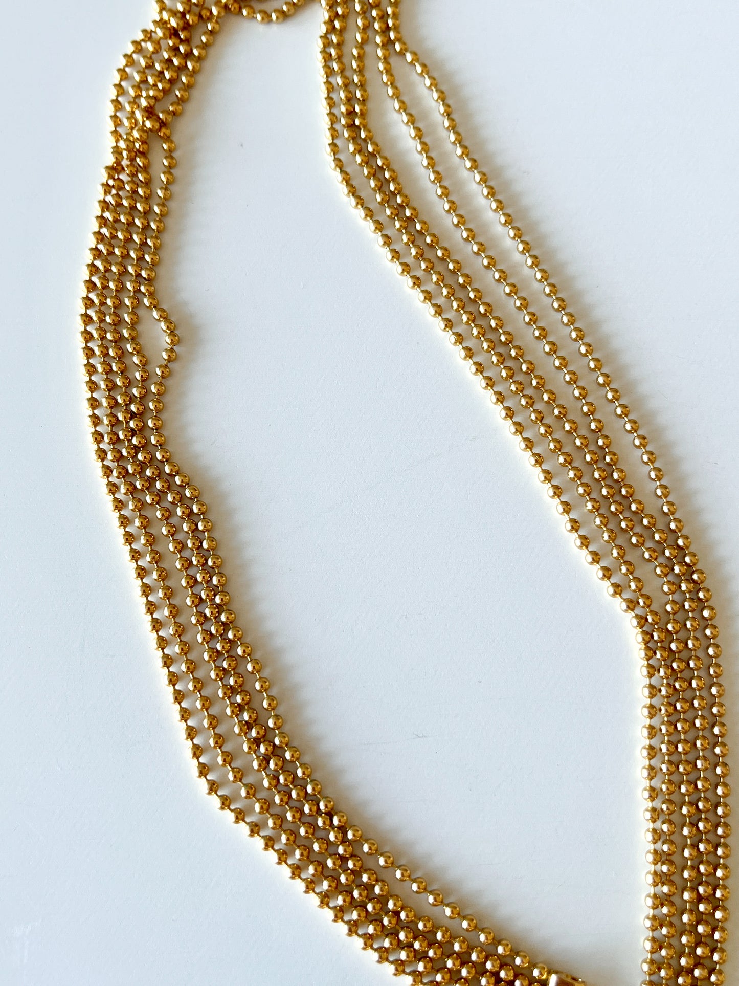 Collier upcyclé maxi pendentif