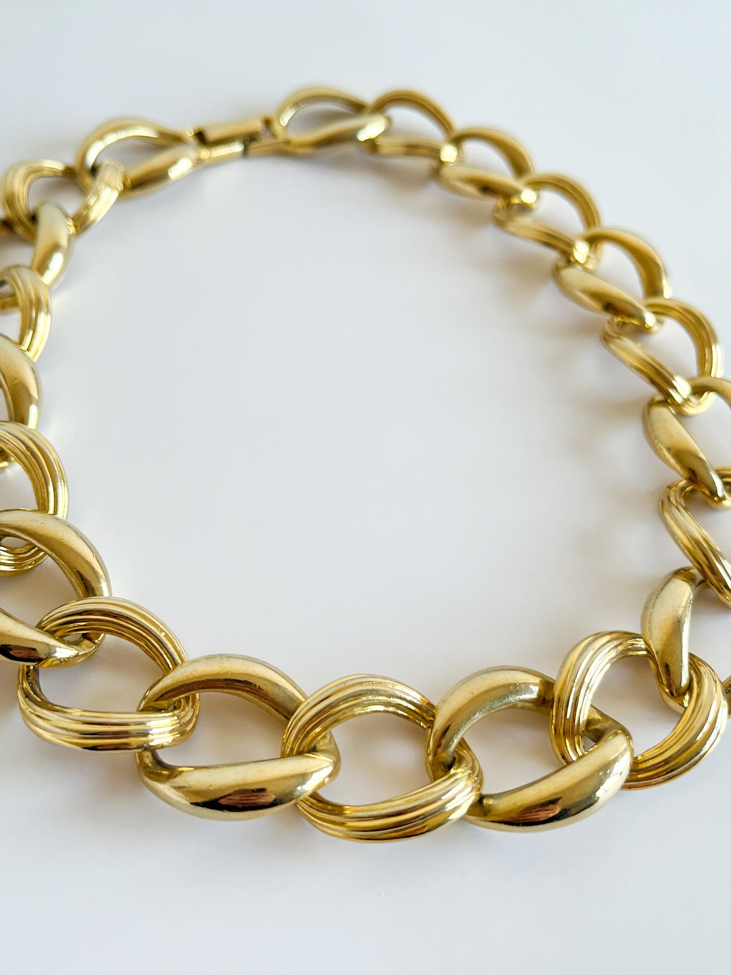 Collier à gros maillons