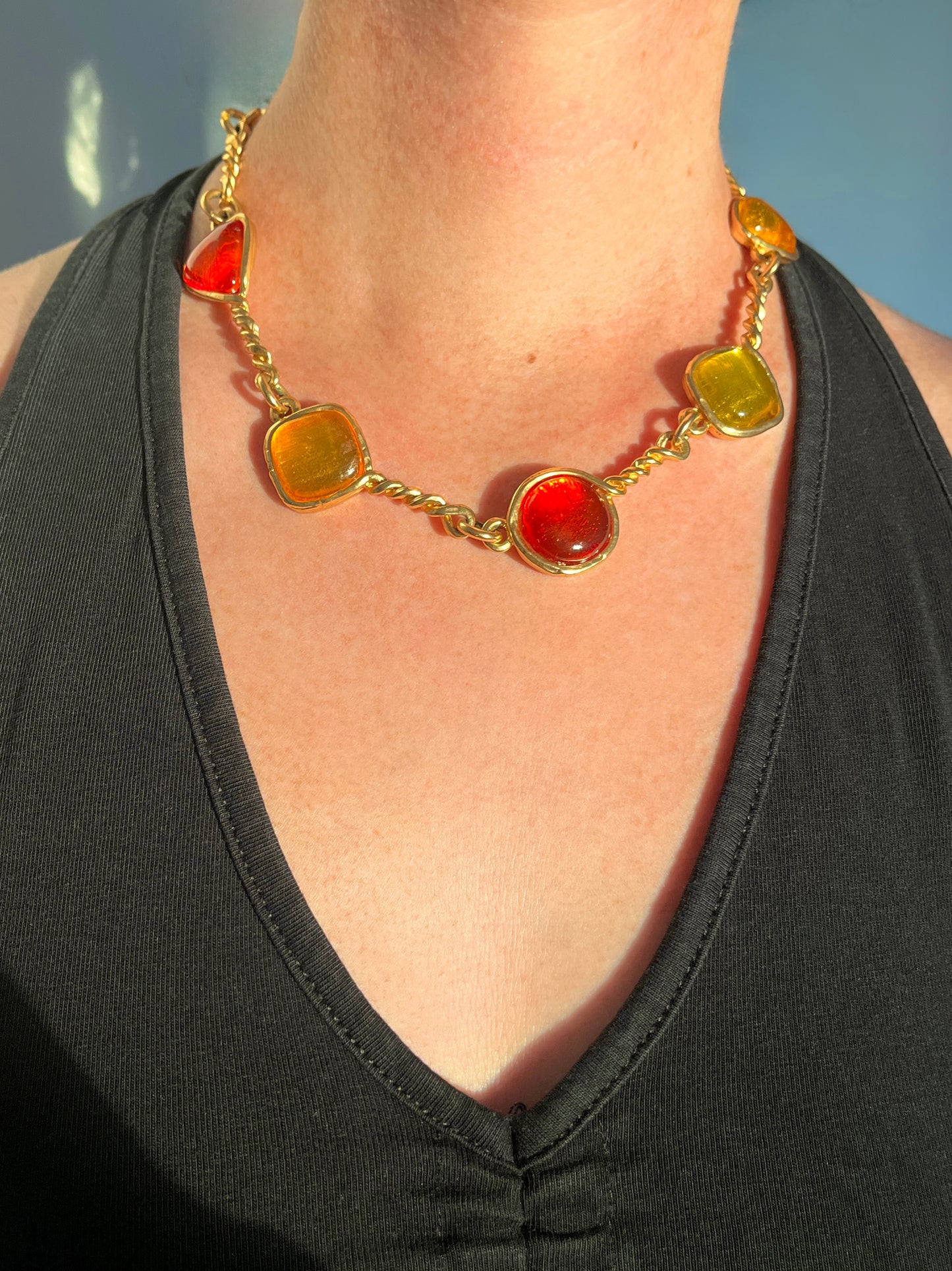 Dolce Vita jelly necklace