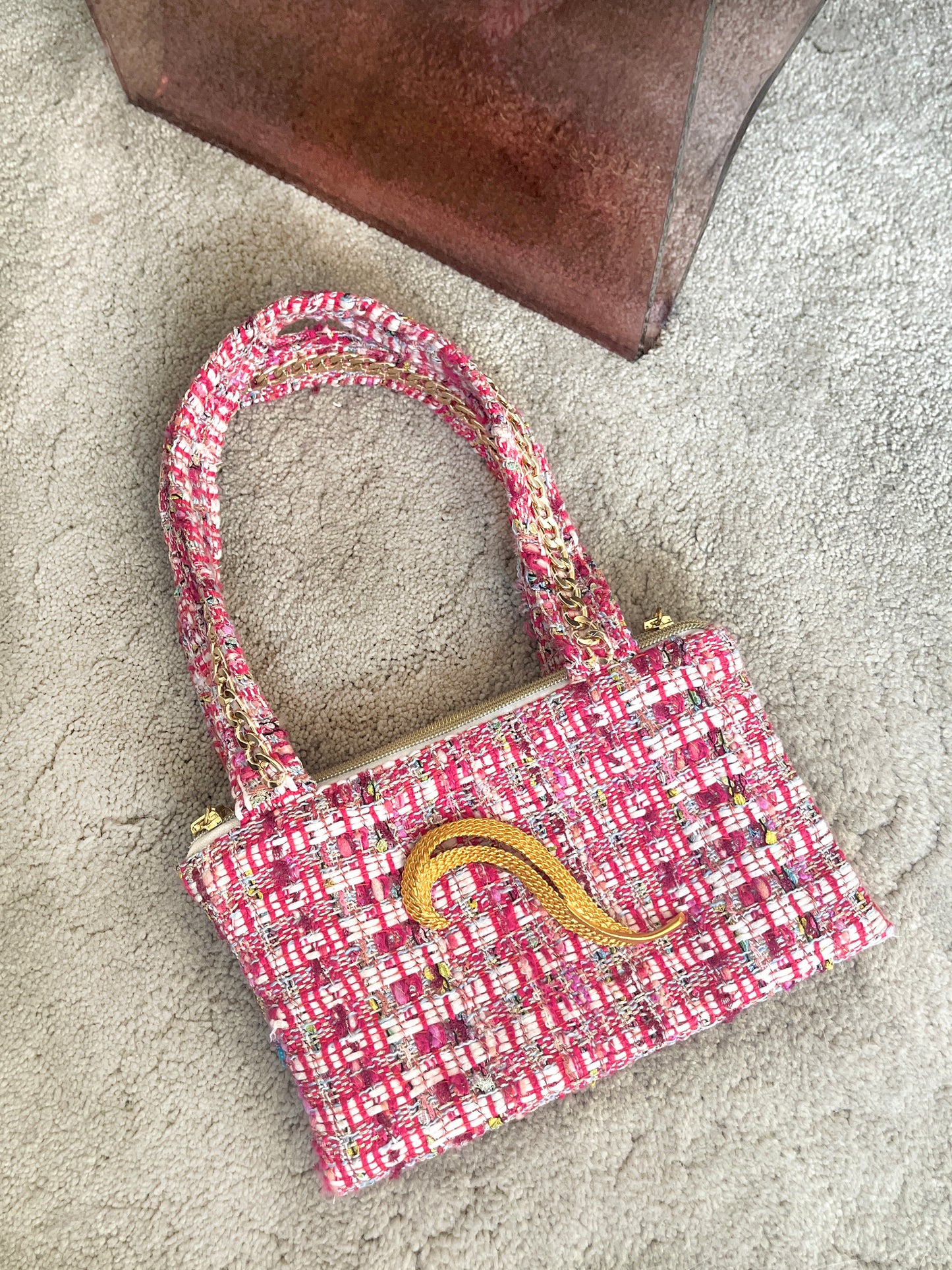 Maxi broche tressée