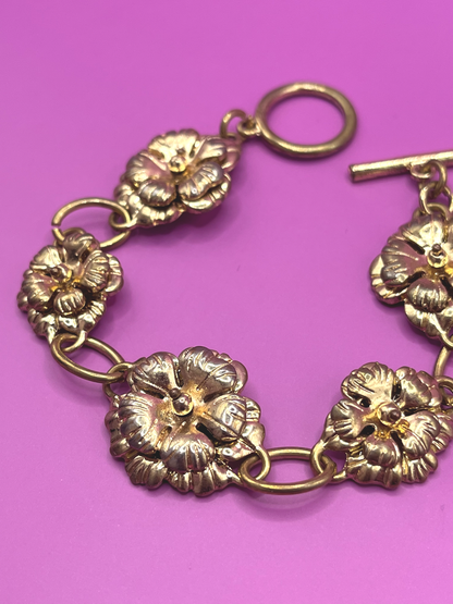 Bracelet à fleurs