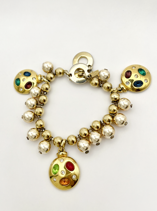 Leritz charm bracelet