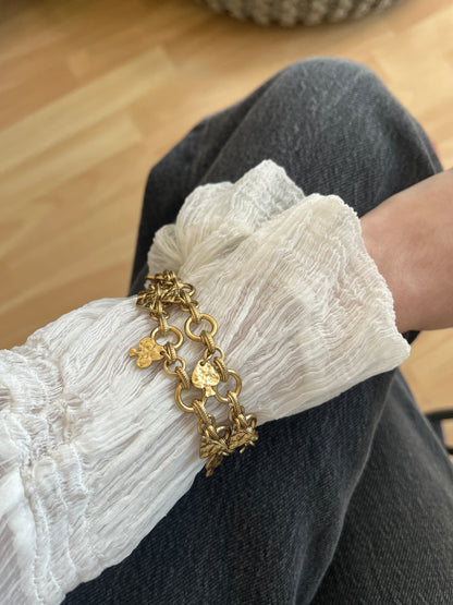 Bracelet double rang Lucky Charms