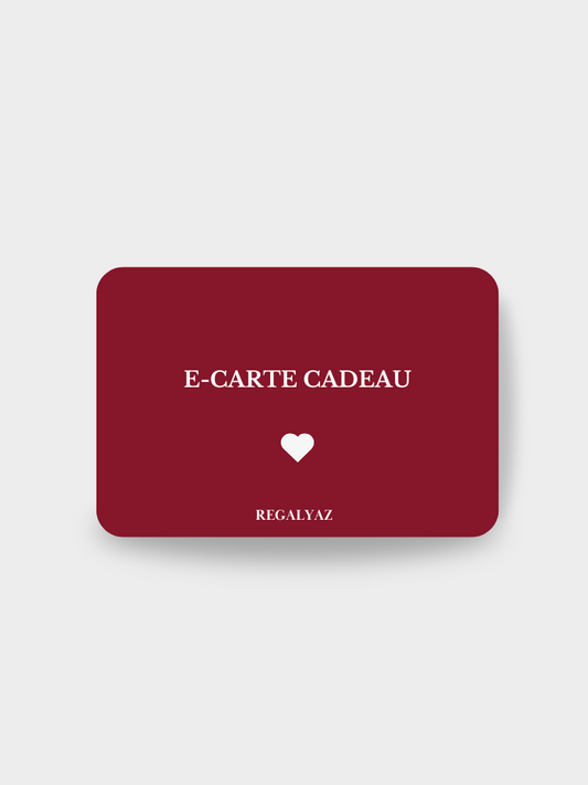 E-carte cadeau REGALYAZ