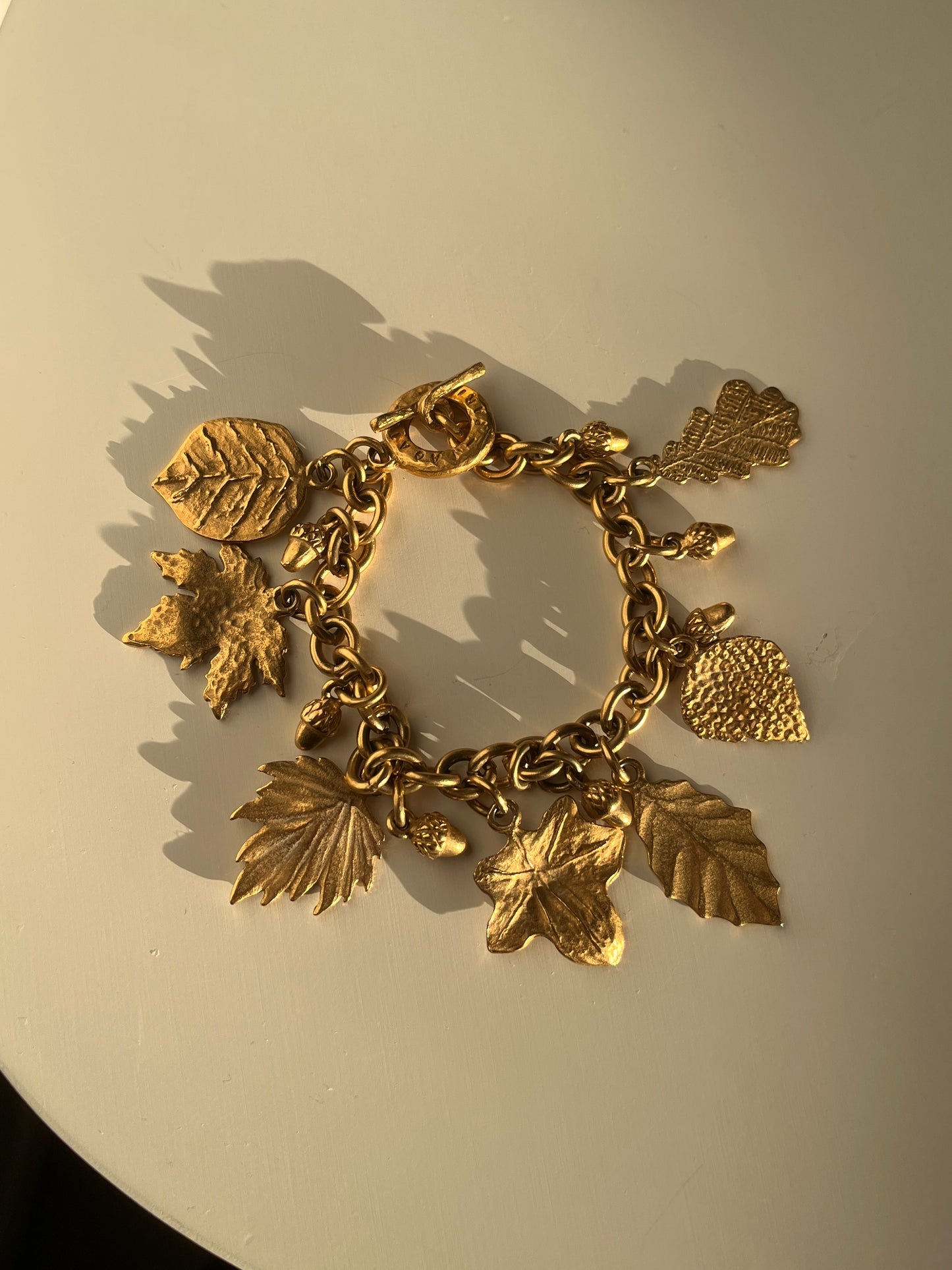 Bracelet Agatha à breloques, années 90