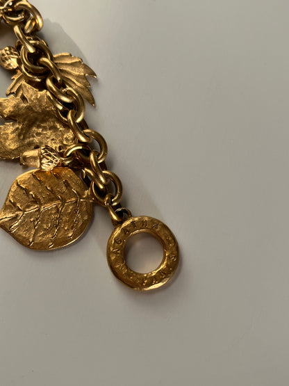 Bracelet Agatha à breloques, années 90