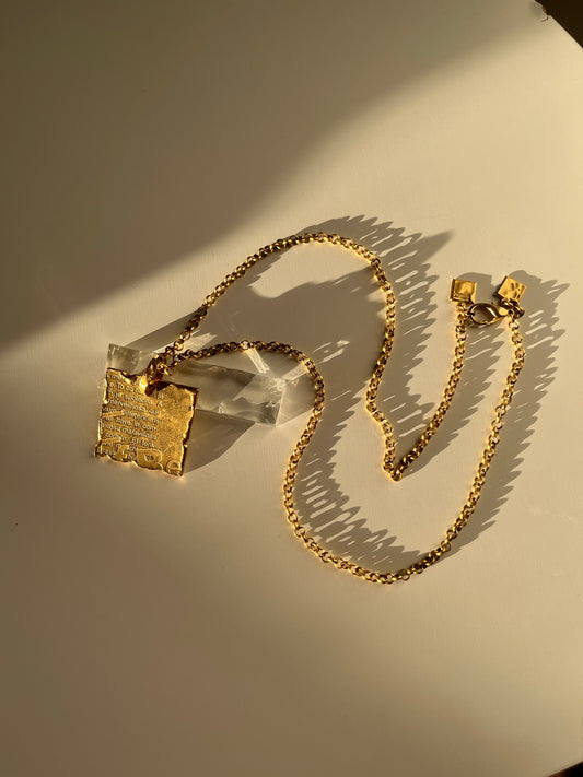 Collier Biche de Bere parchemin