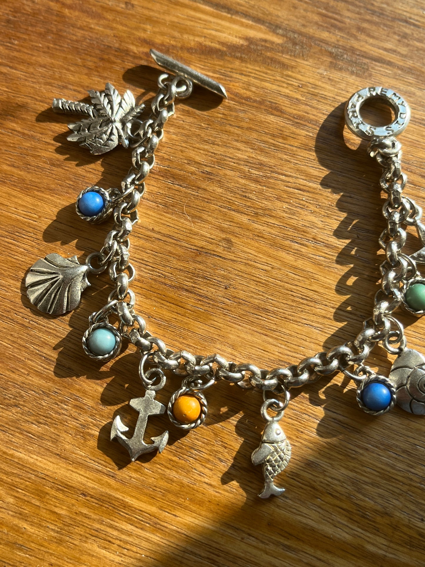 Bracelet argenté à pampilles Remy Dis