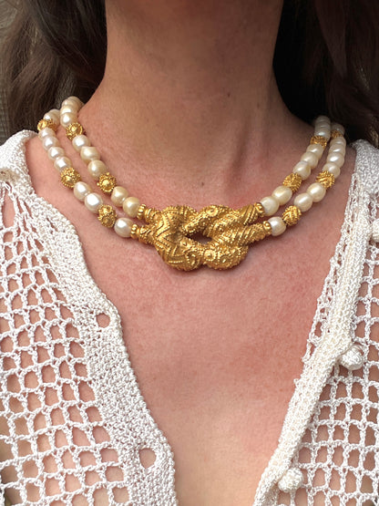 Collier style étrusque Franklin Mint 1988