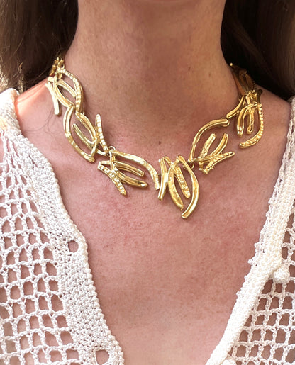 Collier doré Dolce Vita