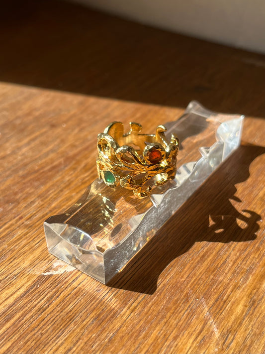 Bague Lancôme années 70