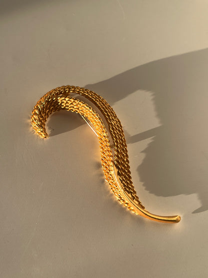 Maxi broche tressée