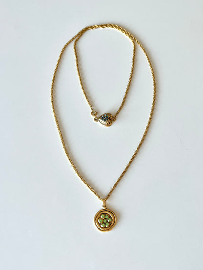 Collier upcyclé double rang Olympe