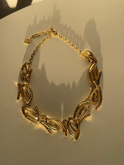 Collier doré Dolce Vita