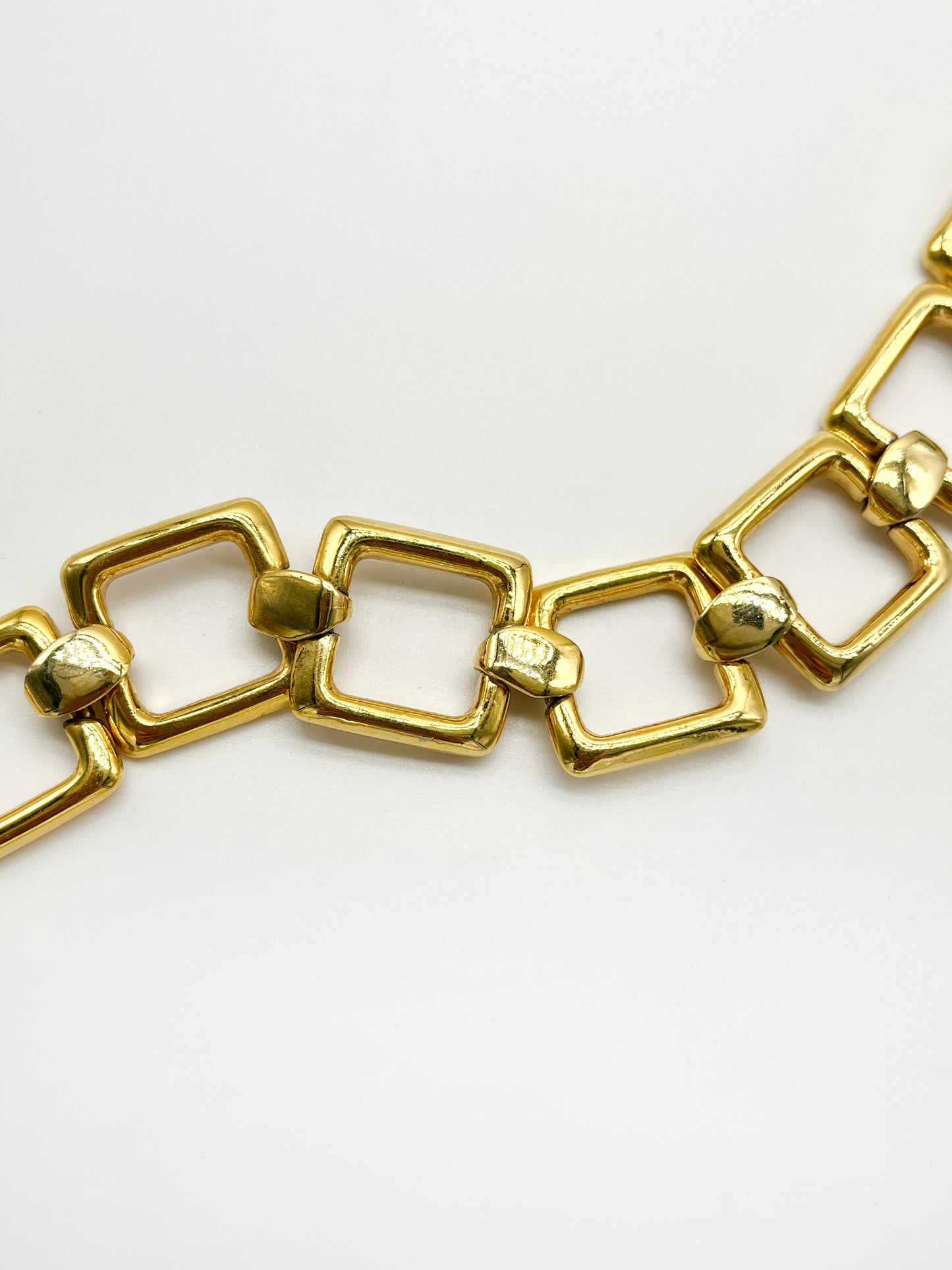 Bracelet maillons carrés