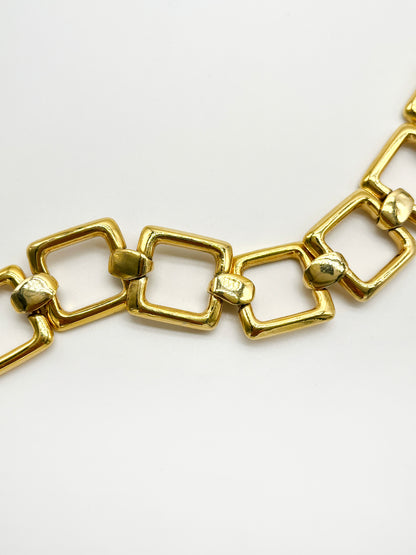 Bracelet maillons carrés