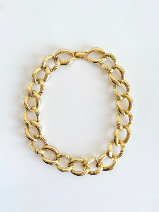 Collier à gros maillons