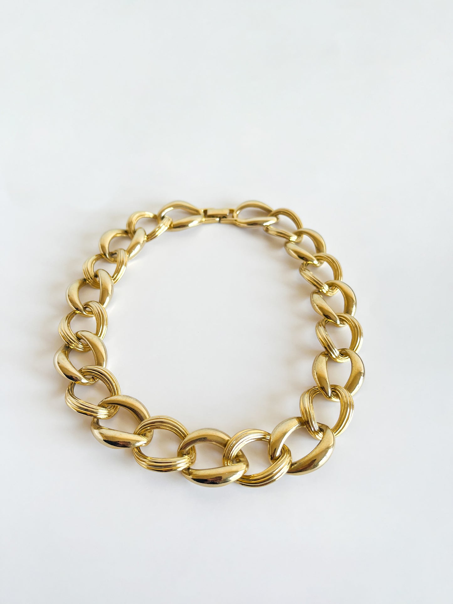 Collier à gros maillons