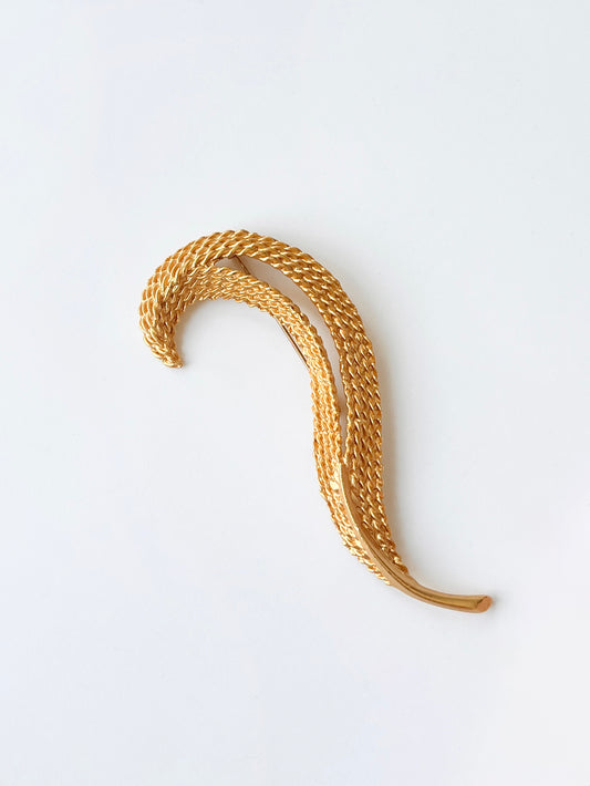 Maxi broche tressée
