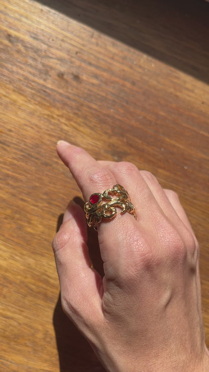 Bague Lancôme années 70